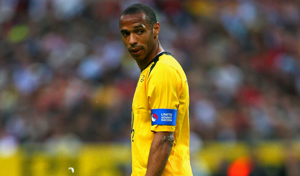 Paris,,France,-,May,17,,2006:,Thierry,Henry,Looks,On