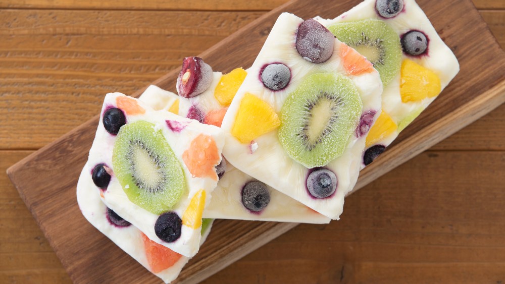 frozen fruit snack