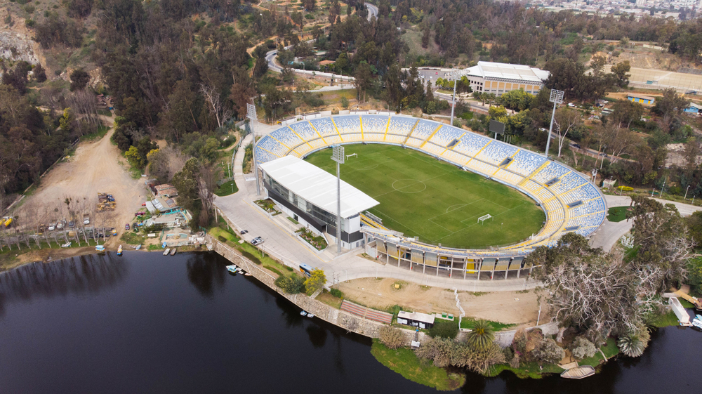 Vina,Del,Mar,,Chile;,07-08-2019:,Aerial,View,Of,Sausalito,Soccer