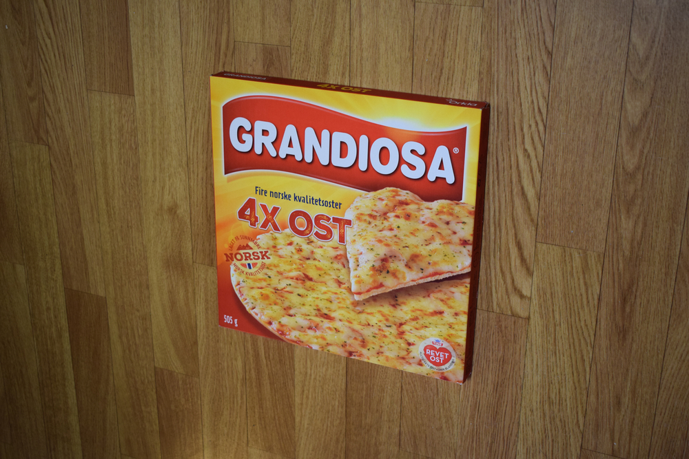 Pizza, frossenpizza, Grandiosa