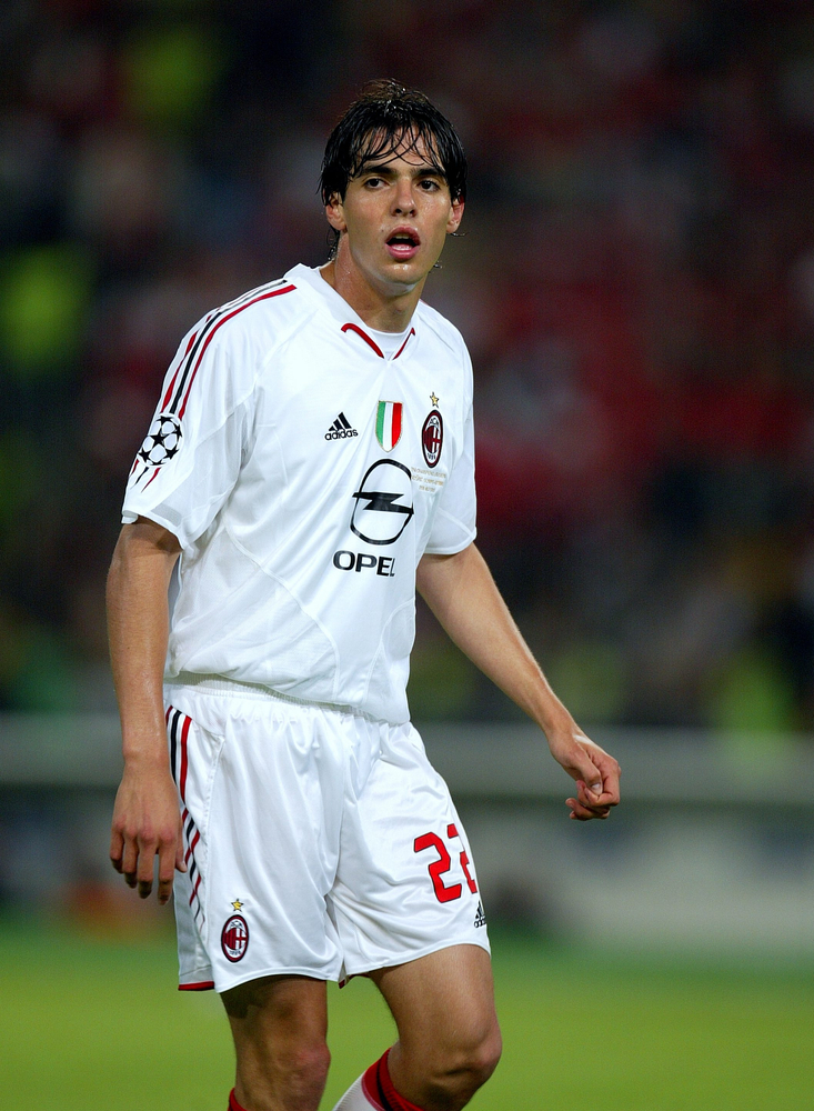 Istanbul,,Turkey,-,May,25,,2005:,Ricardo,Kaka,Looks,On