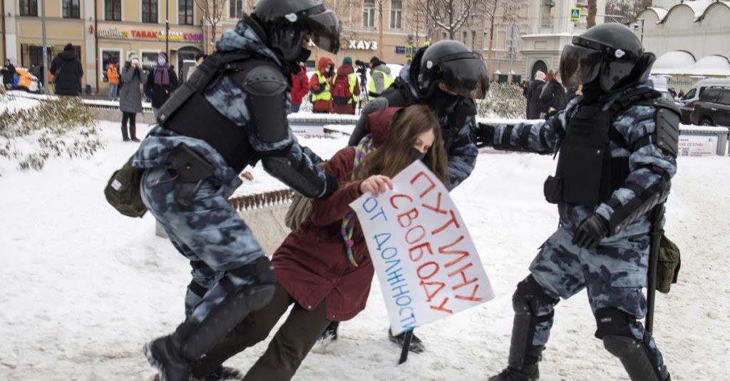 protest demonstration russia