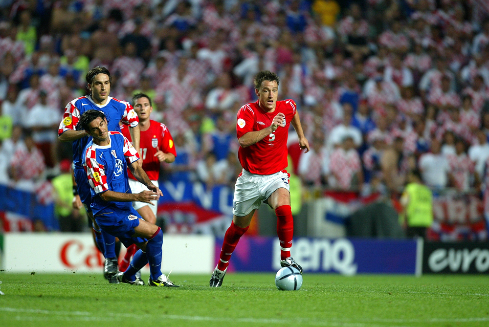 Lisbon,,Portugal,-,June,21,,2004:,John,Terry,Of,England