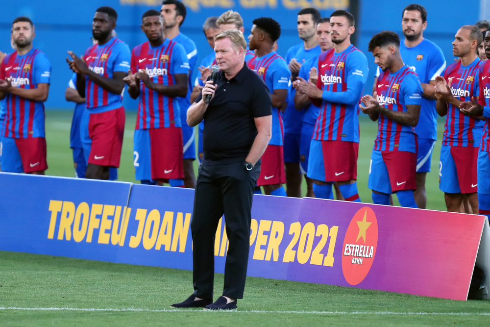 Barcelona,,Spain.,08th,August,2021,.,Ronald,Koeman,,Head,Coach