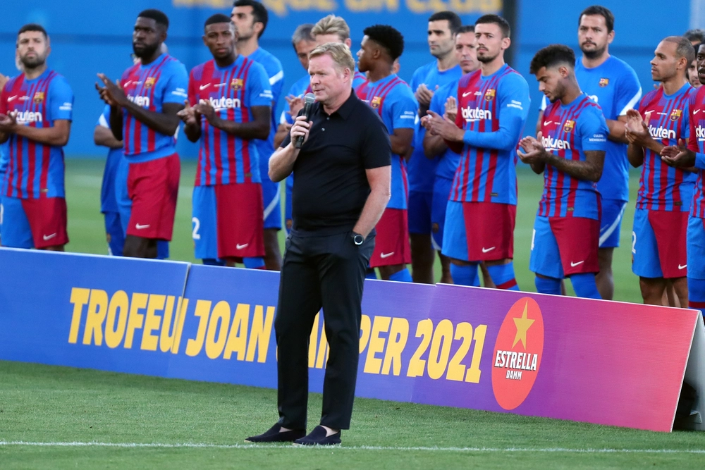 Barcelona,,Spain.,08th,August,2021,.,Ronald,Koeman,,Head,Coach