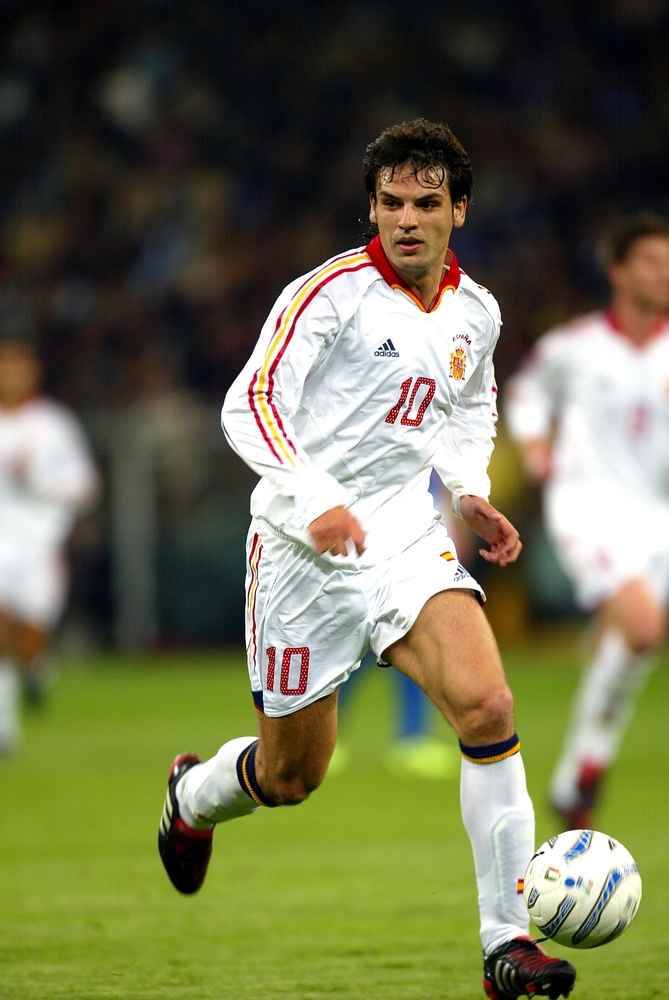 Genoa,,Italy,-,April,28,,2004:,Fernando,Morientes,In,Action