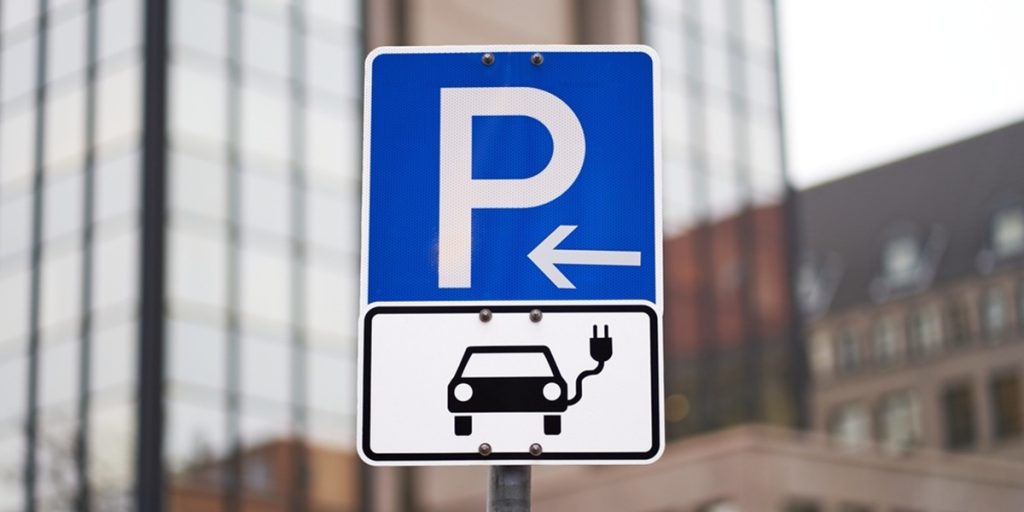 Parking Sign, p-skilt