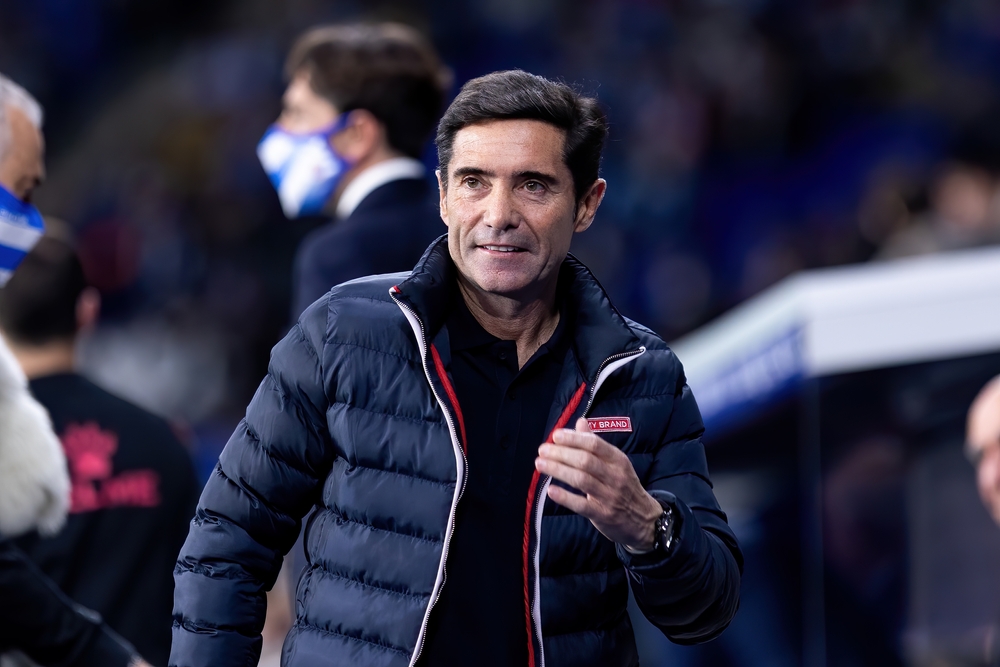Barcelona,-,Oct,26:,The,Manager,Marcelino,Garcia,Toral,At