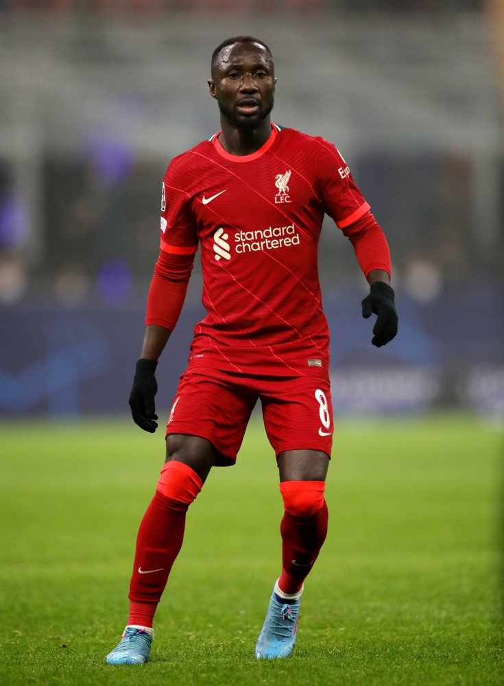 Milan,,Italy,-,February,16,,2022:,Naby,Keïta,Of,Liverpool