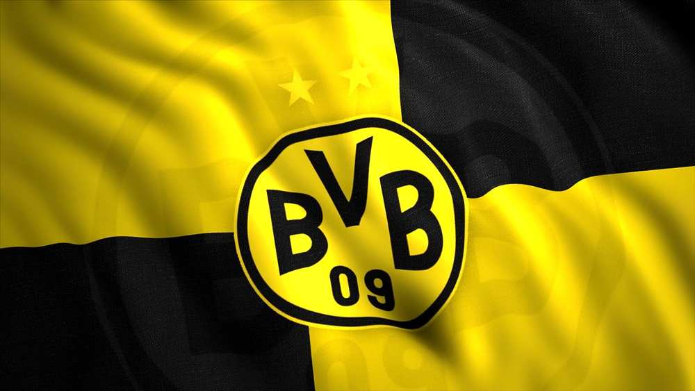 Close,Up,Of,Animated,Waving,Flag,Of,A,Football,Club
