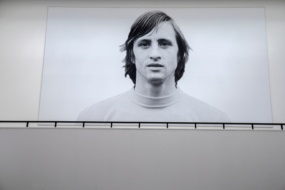 Photo,Johan,Cruijff,Inside,The,Ajax,Arena,Stadium,At,Amsterdam