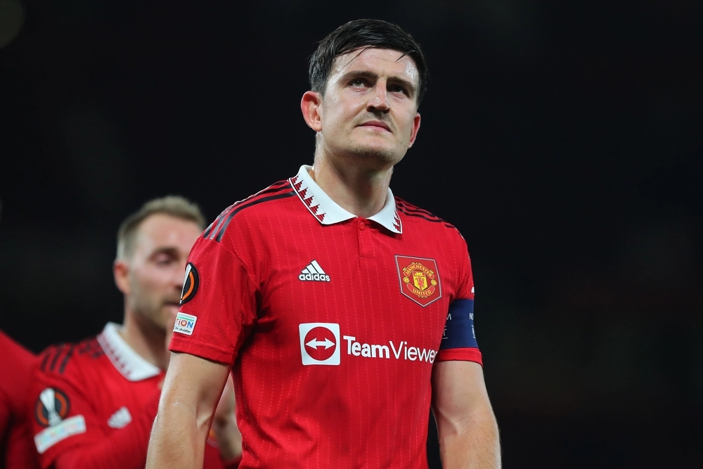 Manchester,,England,-,Octomber,27,,2022:,Harry,Maguire,Pictured,During