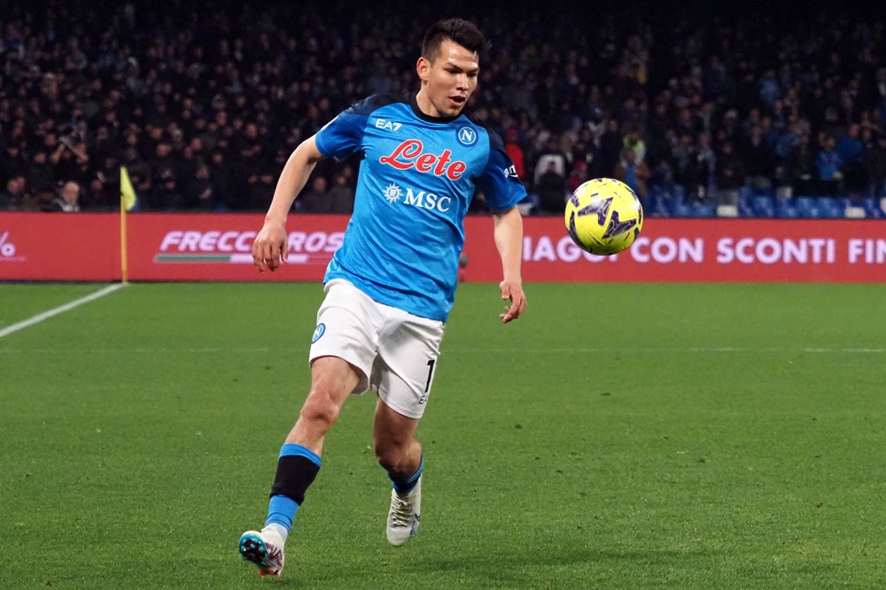 Napoli,italy,03-03-2023.hirving,Lozano,Player,Of,Napoli,,During,The,Match,Of,The