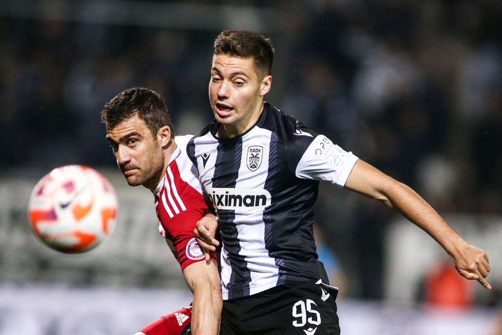 Thessaloniki,,Greece,-,May,14,,2023.,Paok's,Player,Stefanos,Tzimas