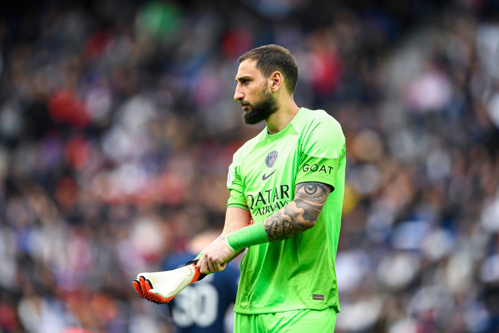 Gianluigi,Donnarumma,During,The,Ligue,1,Football,Match,Between,Fc