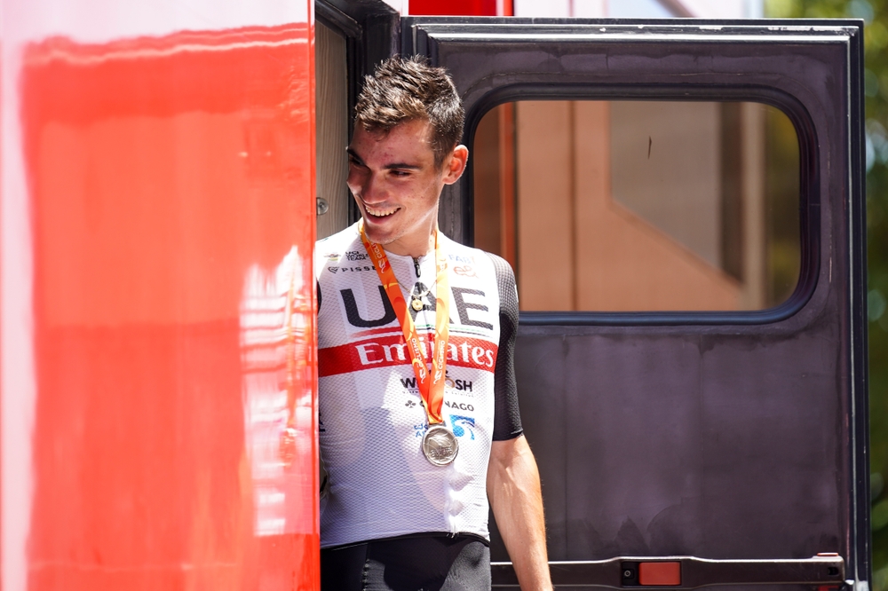 Madrid,Spain;,06,25,2023:,Juan,Ayuso,,Cyclist,Of,Uae