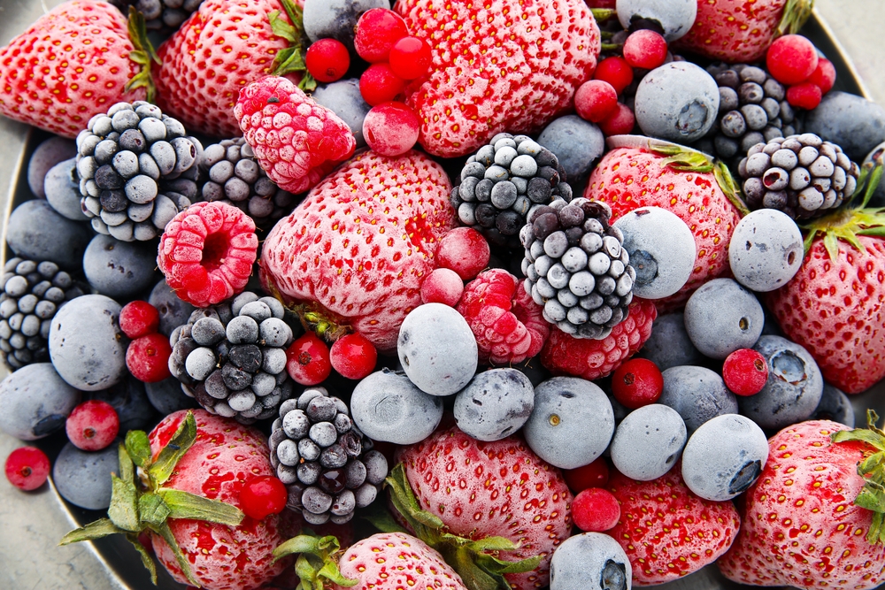 Frozen,Berries,As,Background,,Closeup
