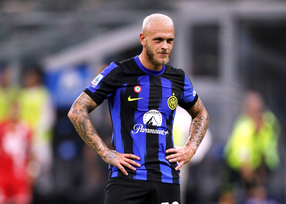 Milan,,Italy,-,August,19,,2023:,Federico,Dimarco,Of,Fc