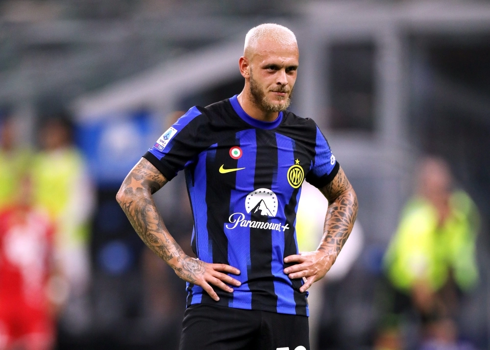 Milan,,Italy,-,August,19,,2023:,Federico,Dimarco,Of,Fc