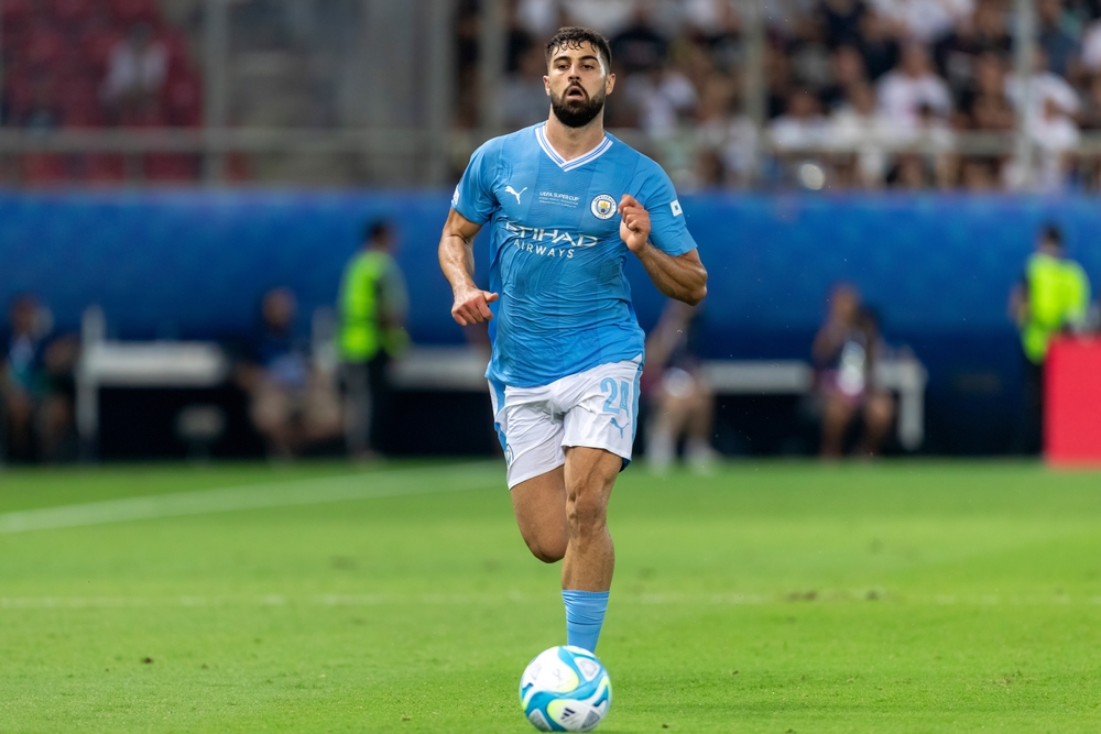 Athens,,Greece,-,August,16,2023:,Player,Of,Manchester,City,Josko