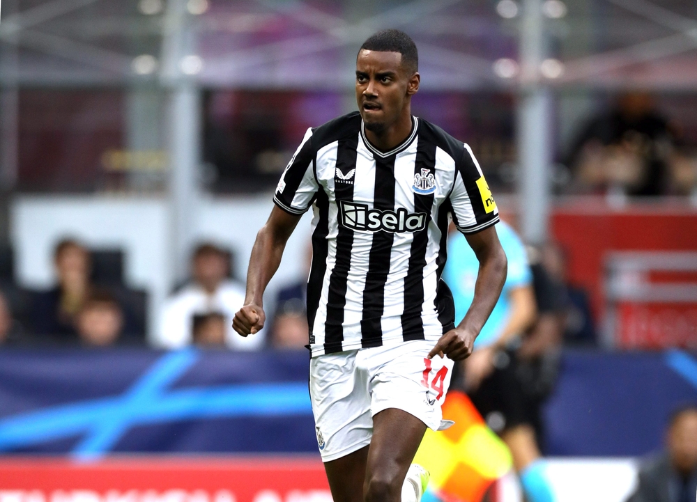 Milan,,Italy,-,September,19,,2023:,Alexander,Isak,Of,Newcastle