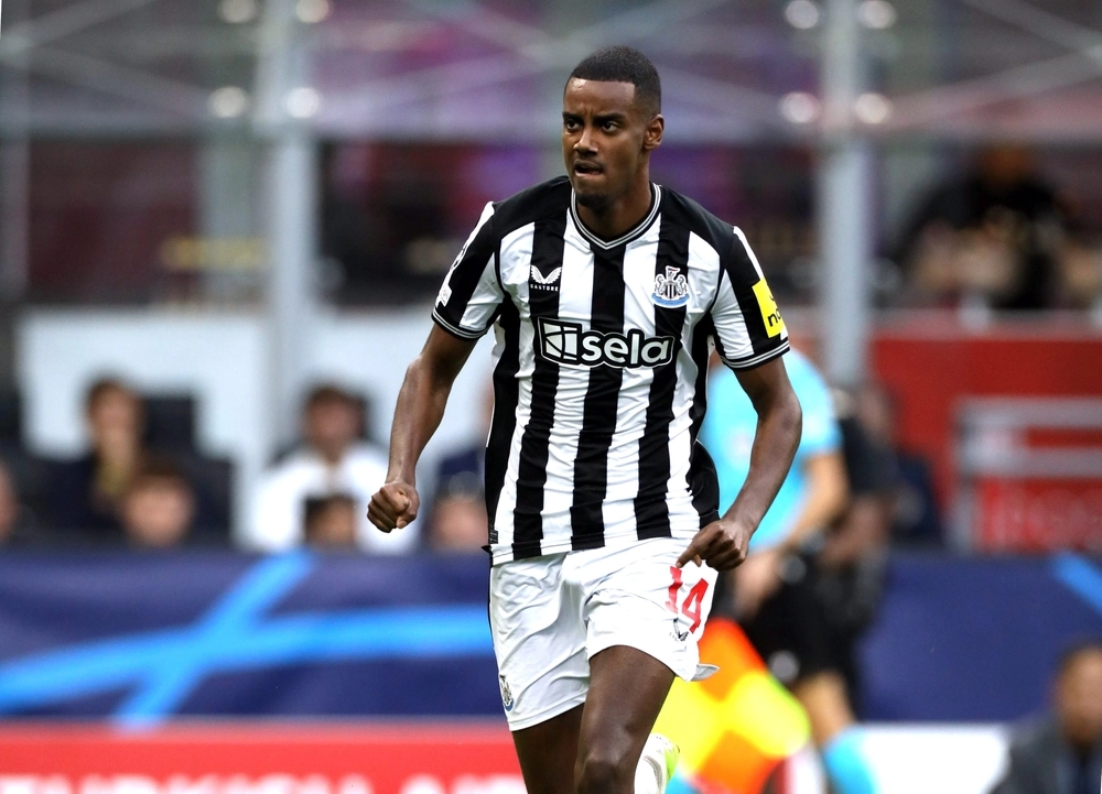 Milan,,Italy,-,September,19,,2023:,Alexander,Isak,Of,Newcastle