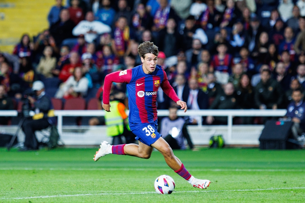 Barcelona,,Spain.,22th,Oct,,2023.,Marc,Guiu,In,Action,During