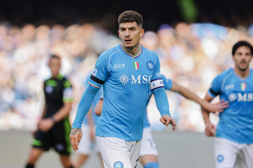 Ssc,Napoli's,Giovanni,Di,Lorenzo,Looks,During,The,Serie,A