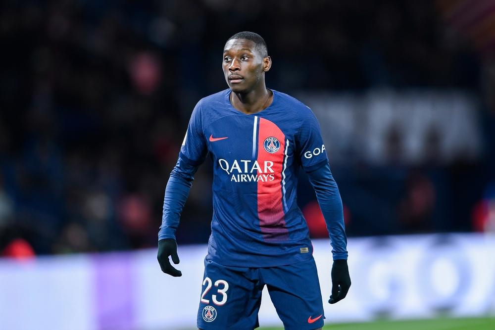 Randal,Kolo,Muani,During,The,Ligue,1,Football,(soccer),Match