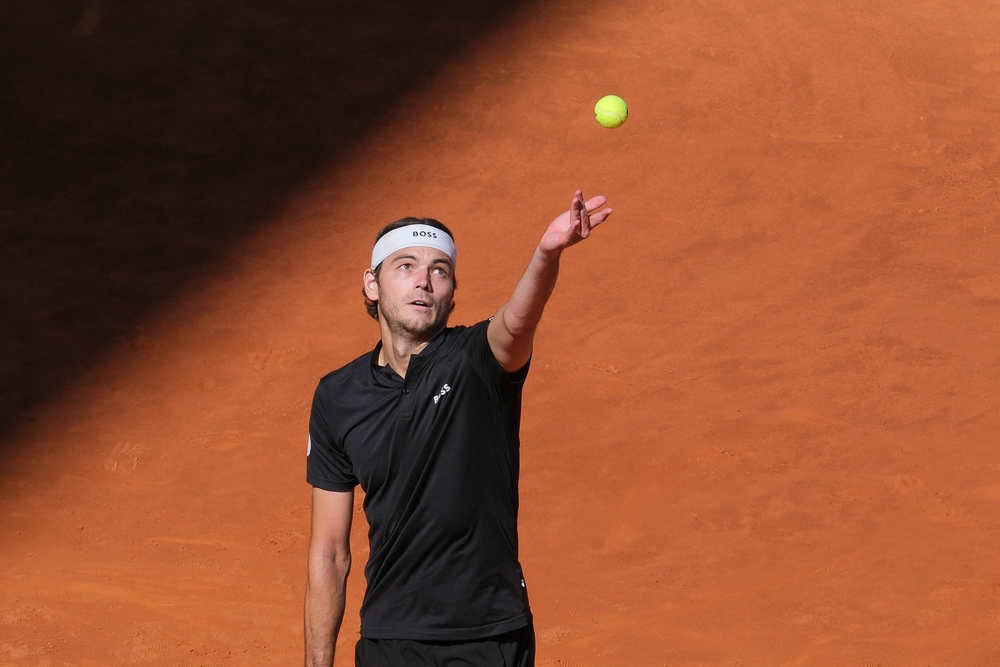 Taylor,Fritz,Of,Usa,Against,Andrey,Rublev,During,The,Men's