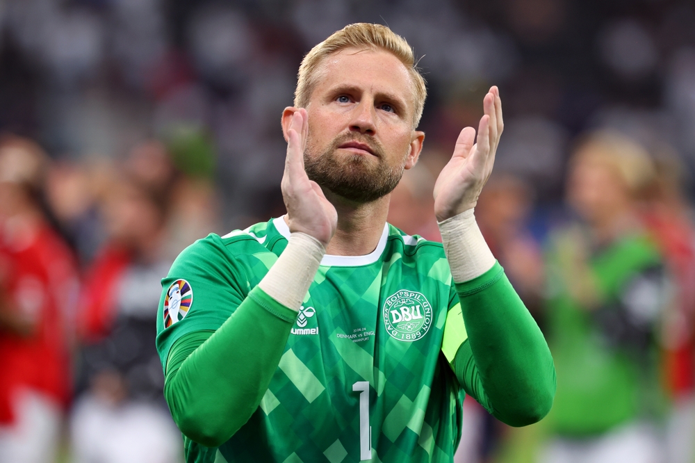 Frankfurt,,Germany,-,June,20,,2024:,Kasper,Schmeichel,Pictured,During