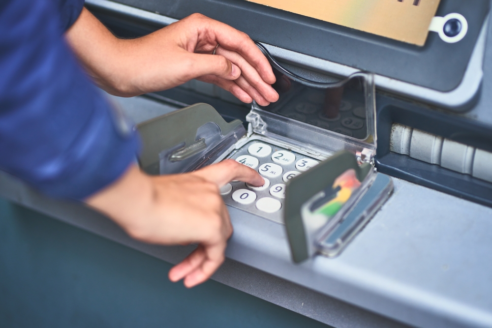 Card,withdraw Money, ATM Machine, minibank, pengeudtag, debit credit card, cash, pin code
