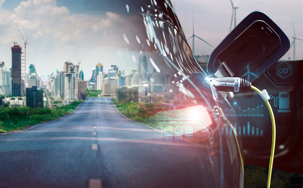 Electric vehicle charging, green energy, clean, grøn energi
