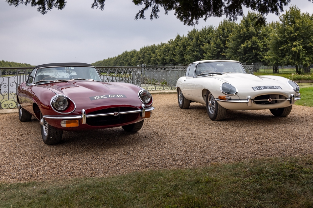Classic Jaguar E-Type Car