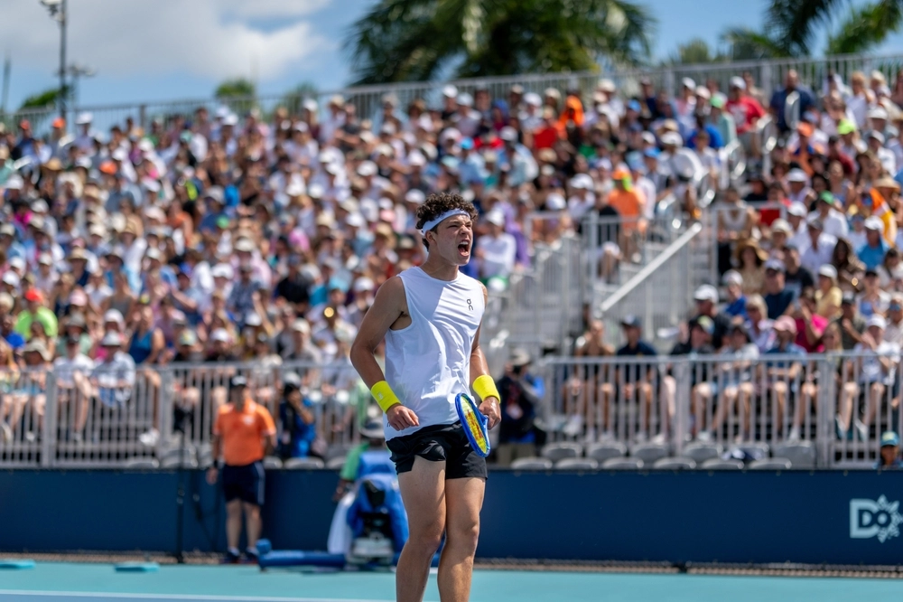 Ben,Shelton,At,The,2025,Miami,Open,March,22,,2025