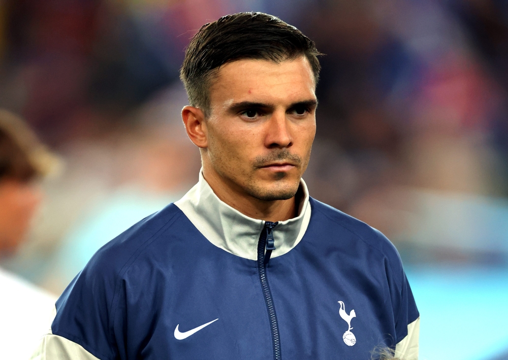Udine,,Italy,-,August,13,,2025:,João,Palhinha,Of,Tottenham