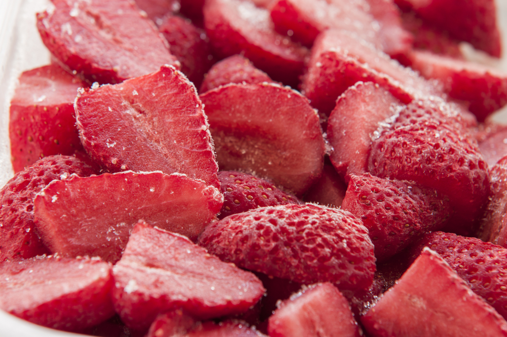 Frozen,Strawberries