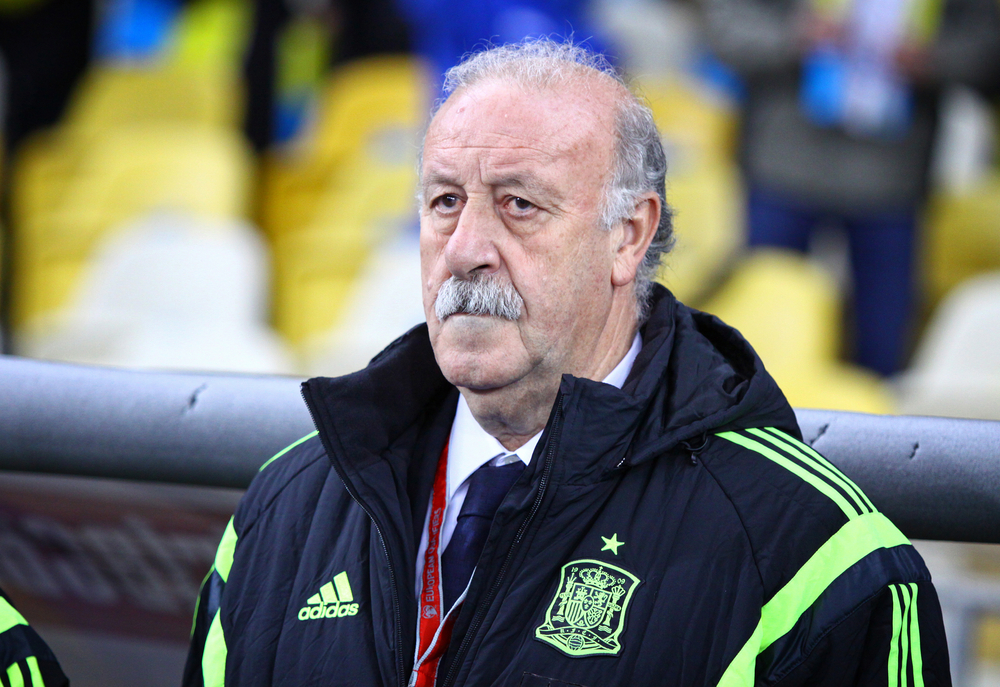 Kyiv,,Ukraine,-,October,12,,2015:,Head,Coach,Of,Spain