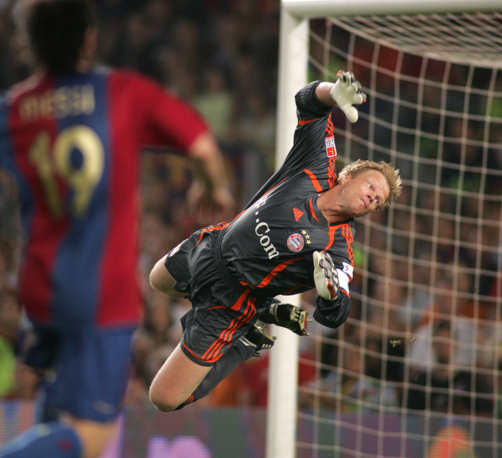 Barcelona,-,Aug,22:,Goalkeeper,Oliver,Kahn,During,A,Friendly