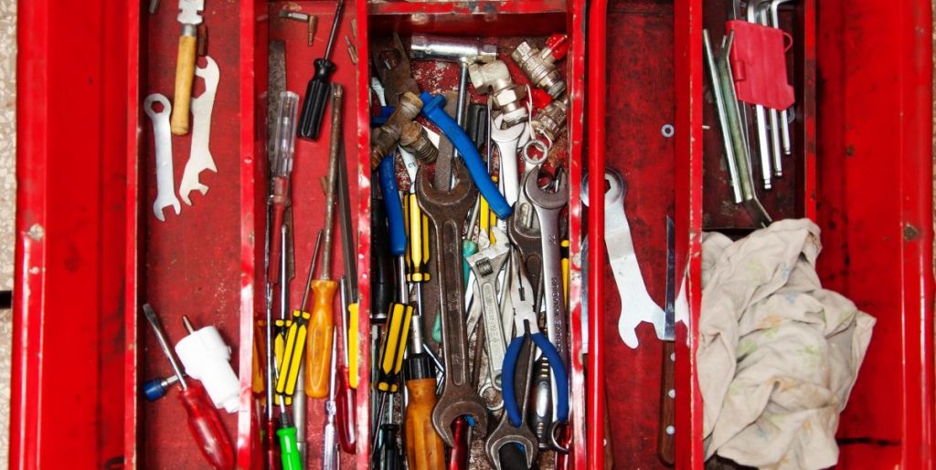 tools toolbox værktøj
