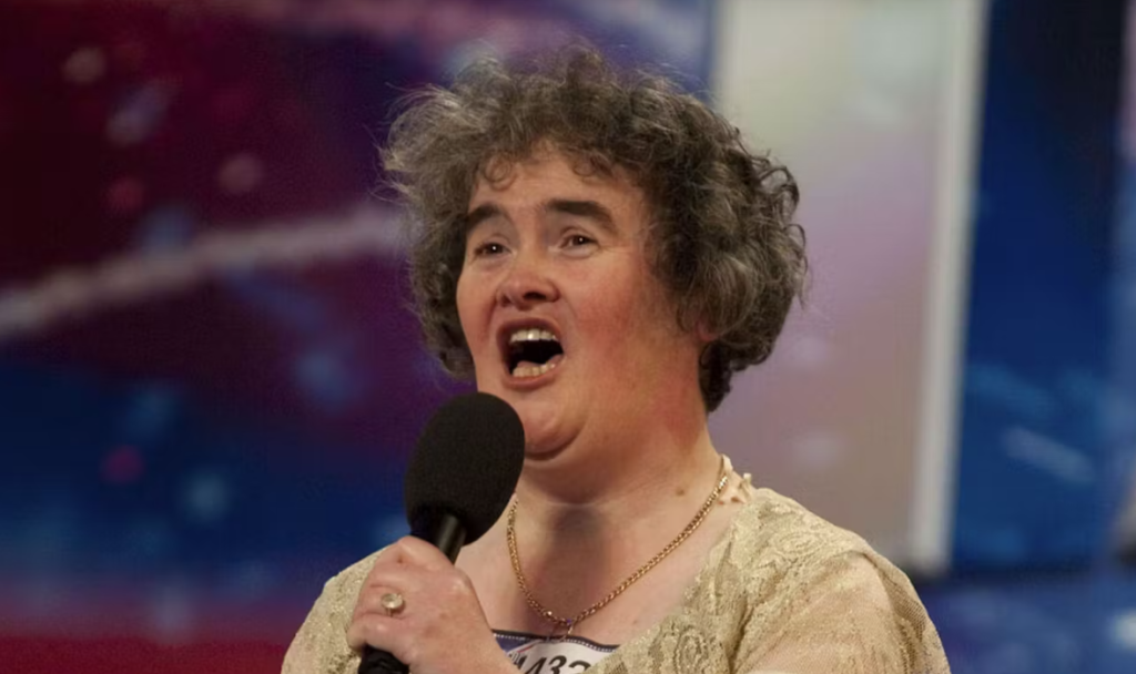 British singer Susan Boyle, known from Britain`s Got Talent