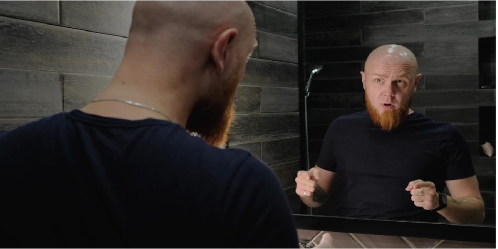 talking to yourself man