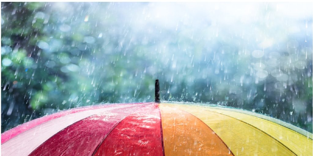 umbrella rain color