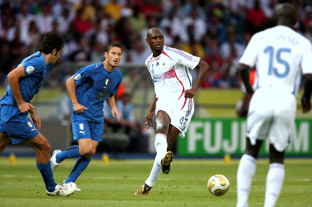 Berlin,,Germany,-,July,09,,2006:,Patrick,Vieira,In,Action