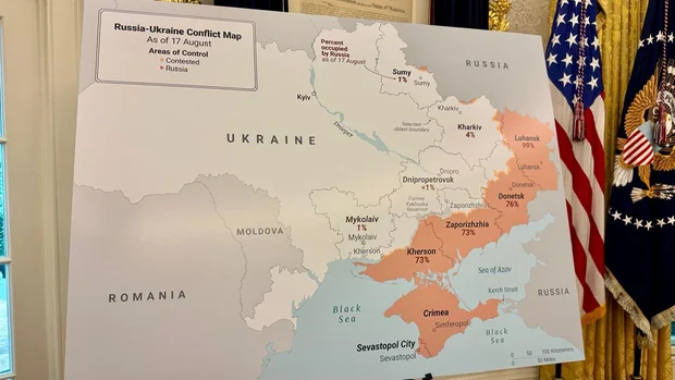 ukraine map white house