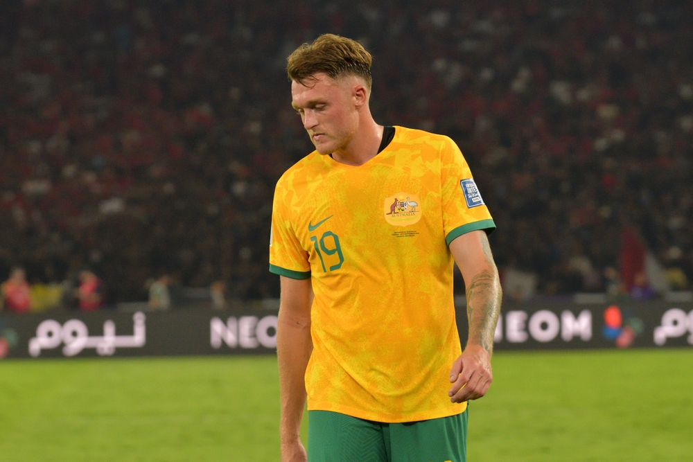 Australia,Football,Player,Harry,Souttar,In,Action,During,Afc,Asian