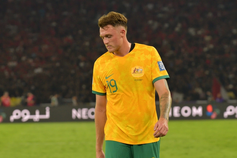 Australia,Football,Player,Harry,Souttar,In,Action,During,Afc,Asian