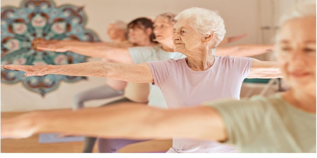 yoga group old