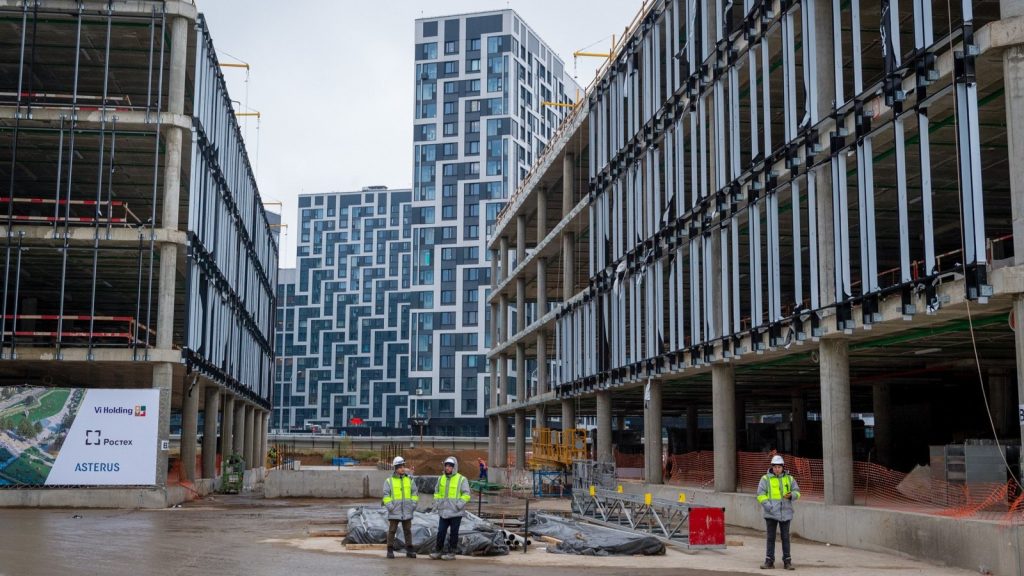 Visit to the former Tushino airfield (Rostec City, December 2019; S. Sobyanin, S. Chemezov )