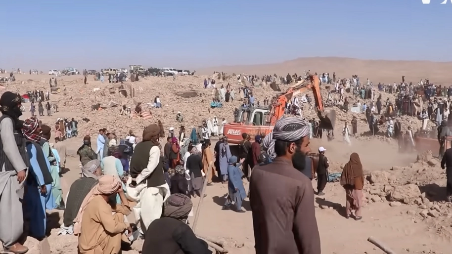 Afghanistan earthquake damage